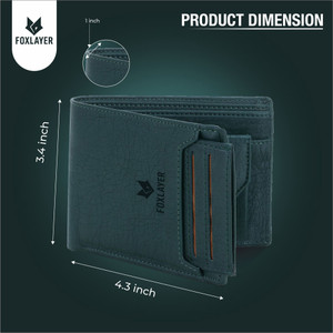 Foxlayer Green Leather Wallet - Image 5