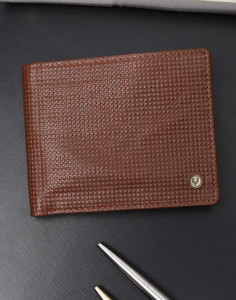 Allen Solly Men Tan Genuine Leather Wallet