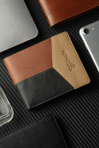 JND Men Casual Beige Artificial Leather Wallet