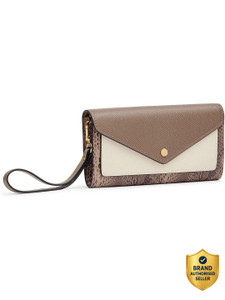 Miraggio Women Beige Artificial Leather Wallet