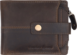 Leder Boat Men Casual, Formal Green Genuine Leather Wallet