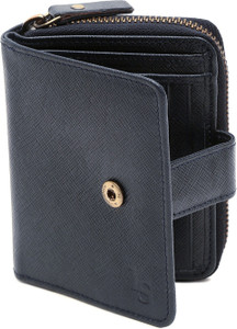 LOUIS STITCH Men Casual Blue Genuine Leather Wallet