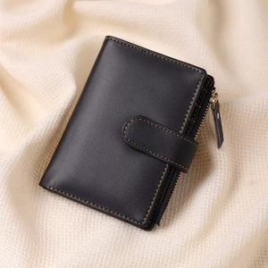 JND Girls Casual Black Artificial Leather Wallet