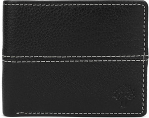 WOODLAND Men Casual Black Genuine Leather Wallet