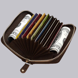 True Style Men Casual, Trendy, Formal, Evening/Party Brown Artificial Leather, Genuine Leather Wallet