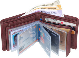 ZAPTOE Men Casual Brown Artificial Leather Wallet