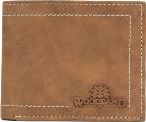 WOODLAND Men Tan Leather Wallet - Image 6