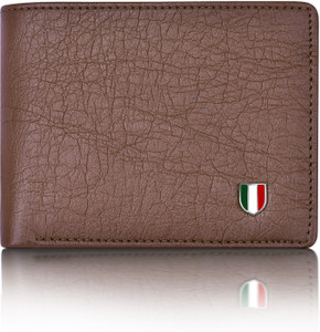 GIOVANNY Men Brown Artificial Leather Wallet