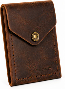 WILDVIBEZ Brown Genuine Leather Wallet - Image 5