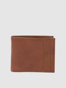 LEVI'S Men Casual Brown Genuine Leather Wallet