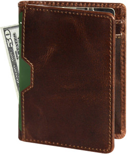 Cotnis Men & Women Casual, Formal, Trendy Green Genuine Leather Card Holder