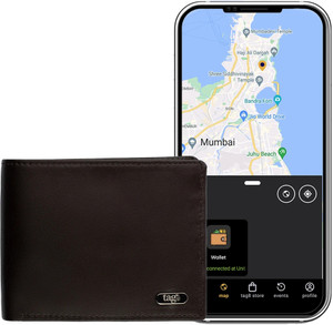 Tag8 Men & Women Trendy Brown Genuine Leather Wallet