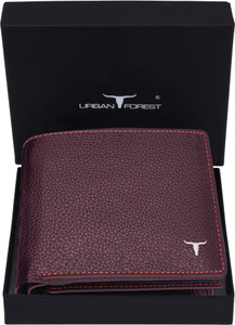 URBAN FOREST Men Casual, Formal, Travel, Trendy Brown Genuine Leather Wallet