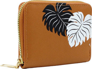 valerie Women Casual Brown Artificial Leather Card Holder
