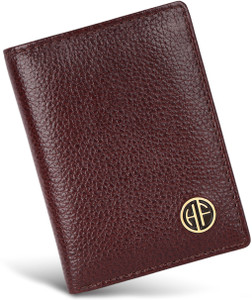Hammonds Flycatcher Men & Women Formal Brown Genuine Leather Card Holder