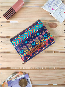 FUNK FOR HIRE Men & Women Casual Multicolor, Brown Artificial Leather Wallet