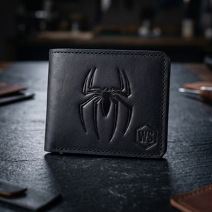 WALLETSTREET Men Black Genuine Leather Wallet - Image 5