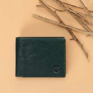 SAMTROH Men Casual, Formal, Travel, Trendy Green Artificial Leather Wallet