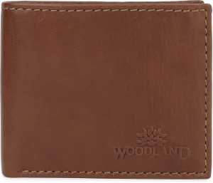 WOODLAND Men Casual Tan Genuine Leather Wallet