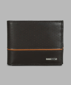 PUMA Men & Women Casual Brown Genuine Leather Wallet