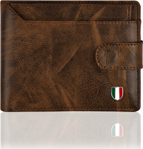GIOVANNY Men Casual, Formal Brown Artificial Leather Wallet