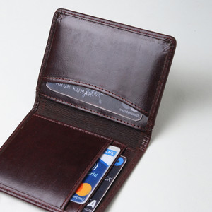 MoonHide Men & Women Evening/Party, Ethnic, Formal, Trendy, Travel Brown Genuine Leather Card Holder