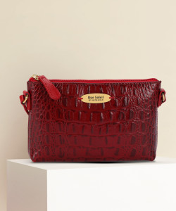 Rue Soleil by Hidesign Maroon Sling Bag BLOIS W3