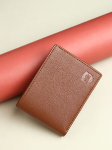 SAMTROH Men Casual, Formal, Travel, Trendy Tan Artificial Leather Wallet