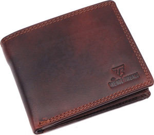 Trendz Firenze Men Casual, Evening/Party, Formal, Travel Brown Genuine Leather Wallet