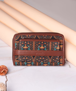 ZOUK Women Casual, Formal Multicolor Jute Wallet