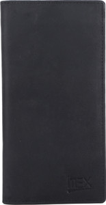 Imex International Men Travel, Formal Black Genuine Leather Wallet