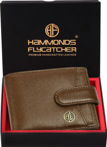 Hammonds Flycatcher Men Casual, Formal, Evening/Party, Travel, Trendy Brown Genuine Leather Wallet