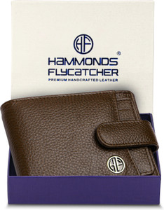 Hammonds Flycatcher Men Casual, Formal, Evening/Party, Travel, Trendy Brown Genuine Leather Wallet
