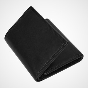 Leder Street Men & Women Formal, Trendy Black Genuine Leather Wallet