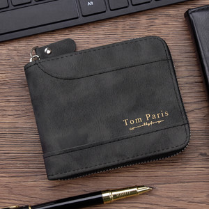 Tom Paris Women Black Leather Wallet - Image 5