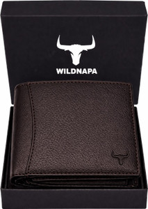 WILD NAPA Men Brown Leather Wallet - Image 5