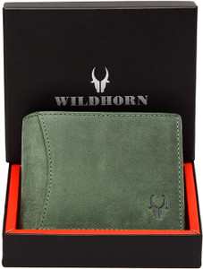 WILDHORN Men Green Leather Wallet - Image 6