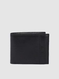 LEVI'S Men Casual Black Genuine Leather Wallet