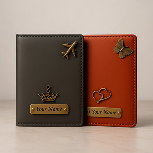 CELED Men & Women Travel Red Artificial Leather Document Holder