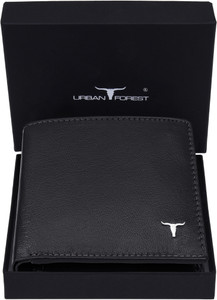 URBAN FOREST Men Black Leather Wallet - Image 6