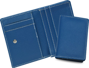 MATSS Men Casual, Ethnic, Evening/Party, Formal, Travel, Trendy Blue Genuine Leather Wallet