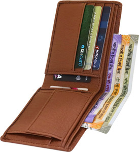 Strong Horns Men Casual, Formal Tan Artificial Leather Wallet