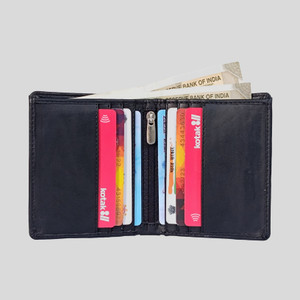 LEPRIME Men Casual, Travel Black Artificial Leather Wallet