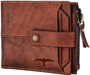 BULLFINCH Men Evening/Party, Trendy Tan Artificial Leather Wallet