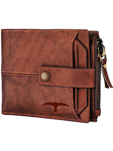 BULLFINCH Men Evening/Party, Trendy Tan Artificial Leather Wallet