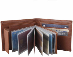 SHAH RAGE Men Evening/Party, Travel, Casual, Trendy, Formal Tan Artificial Leather Wallet