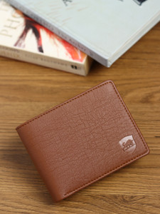 SAMTROH Men Casual, Ethnic, Evening/Party, Formal, Travel, Trendy Tan Artificial Leather Wallet