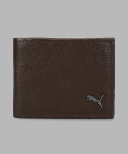 PUMA Men & Women Brown Artificial Leather Wallet