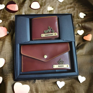 AngelsCreation Men & Women Travel, Trendy, Evening/Party, Casual, Formal, Ethnic Brown Artificial Leather Wallet