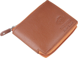 Nice Purse Women Casual, Formal Tan Artificial Leather Wallet